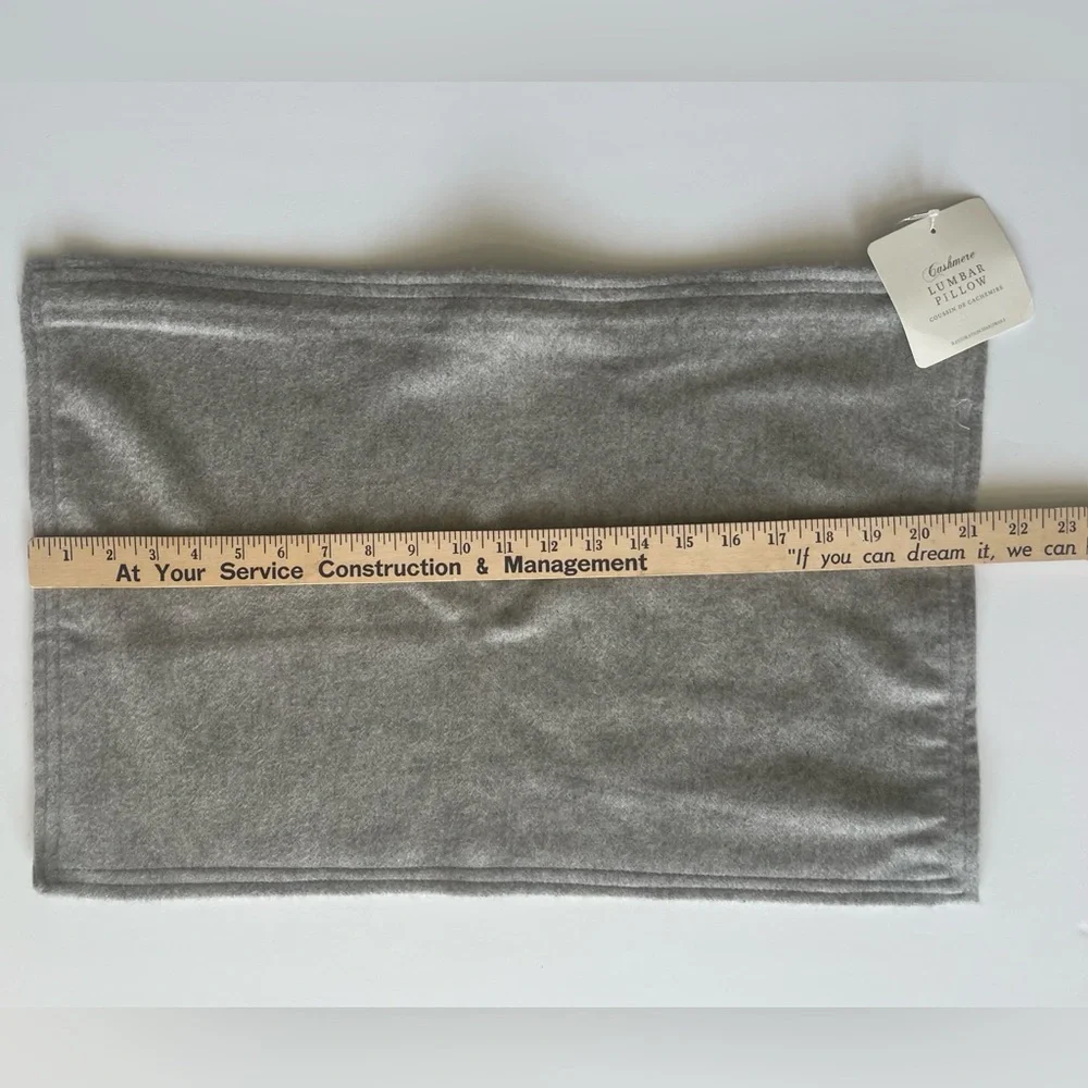 Restoration Hardware Cashmere Lumbar Pillow Cover NEW!!